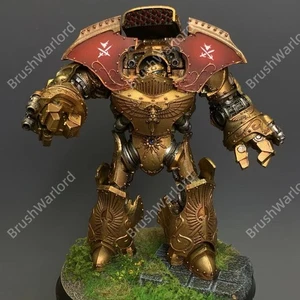 Warhammer 40K PAINTED Adeptus Custodes Legio Custodes Telemon Heavy Dreadnought - Picture 1 of 4
