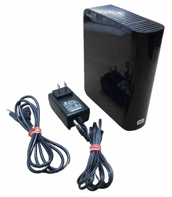 Western Digital My Book 4TB Desktop External Hard Disk Drive | WDBACW0040HBK-H1 - Image 1 of 4