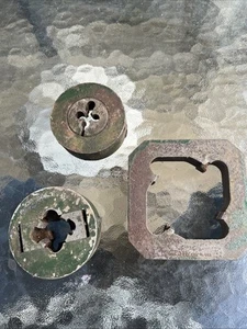 3 Stück Russell MFG Company DIE SET Rohrgewinde Made In USA Vintage # - Bild 1 von 8