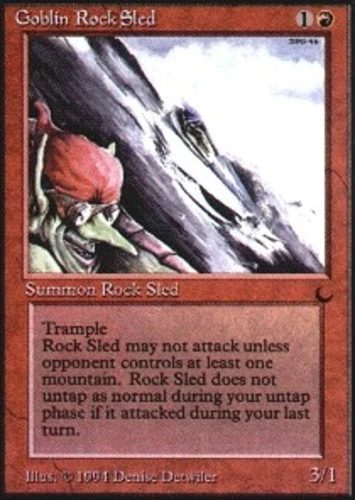 Goblin Rock Sled - The Dark # MTG Magic The Gathering - Image 1 of 1