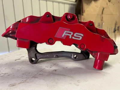 奥迪 RS3 8V Quattro 左前制动卡钳 2017 2018 2019 年 2020 原始设备制造商 — 第 1/4 张图片