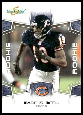2008 Score #430 Marcus Monk RC Updates Chicago Bears - Image 1 of 2