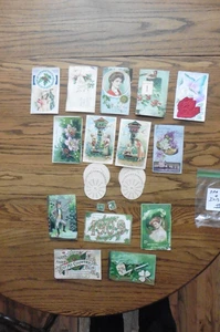 14 antike Postkarten 1900 Neujahr & irisches Thema Poughkeepsie NY Briefmarken - Bild 1 von 16