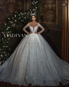 Vladiyan Ballgown Wedding Dress - Picture 1 of 13