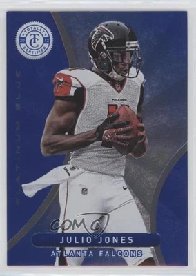2012 Totally Certified Platinum Blue /199 Julio Jones #46 - Image 1 of 2