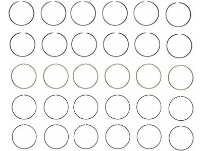 Anillo de pistón Hastings 69239XRKZ 1999 2000 para Mazda B2500 1998-2001 Foto 1 de 2