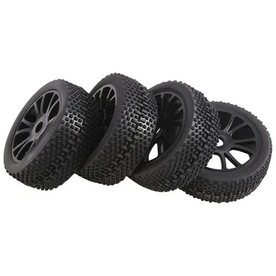 RC 1:8 Off Road Car  Gummireifen und Kunststofffelgen HUB HEX 17 mm 812257 - Bild 1 von 4