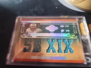 Parche usado Playoff National Treasures Super Bowl Dan Marino 2007 7/49 Dolphins - Imagen 1 de 5