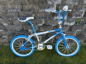 Rare Vintage 1987 Asahi Eliminator Freestyle BMX 20” Blue & White Hutch Exel - Picture 1 of 14