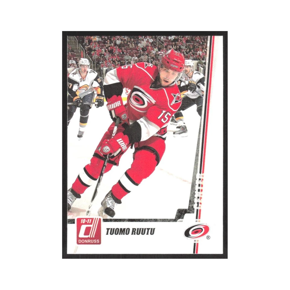 2010 Donruss Tuomo Ruutu Carolina Hurricanes #206 - Image 1 of 3