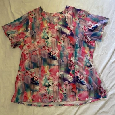 Barco One Women’s Scrub Top 2x - Image 1 of 4