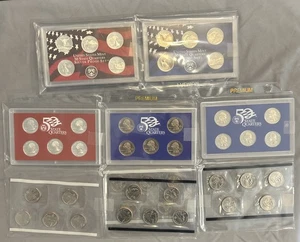 Lot of U.S. Proof/UNC Sets ‘99 - ‘07 ~ $33.75 Total Face/$3.75 Face 90% Silver - Picture 1 of 10