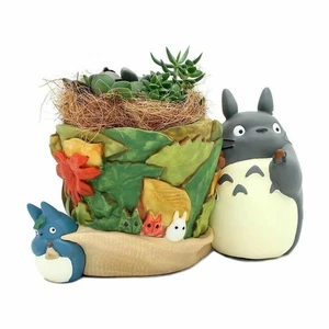 My Neighbor Totoro Maceta Cubierta Hoja Colección Ghibli - Imagen 1 de 5