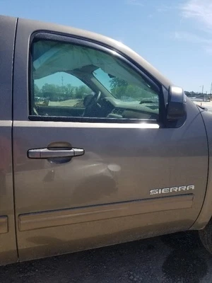 12 2012 GMC SIERRA 1500 SLT DOOR FRONT RIGHT PASSENGER GRAY CREW CAB  - Image 1 of 4