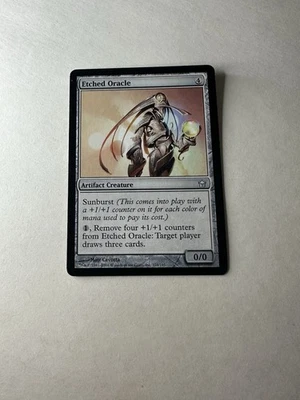 Etched Oracle LP Fifth Dawn Magic The Gathering Mtg Lightly Played Artifact - Image 1 of 2