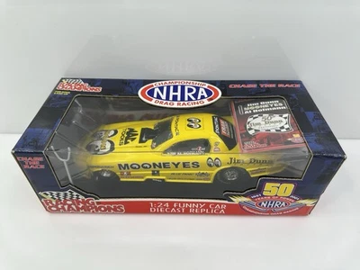 Vintage 2001 Racing Champions Mooneyes Firebird Funny Car Jim Dunn Yellow HTF - Image 1 of 4