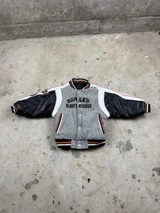 Harley Davidson Motor Cycles Kinder Lederjacke 3T Simulated Leather - Bild 1 von 8