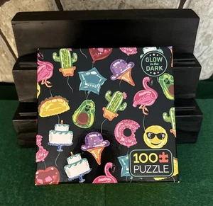 Ceaco - Bountiful Balloons / Glow In The Dark - 100 Piece - Complete - Picture 1 of 3