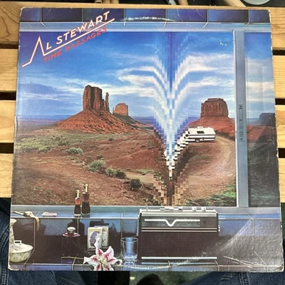 AL STEWART TIME PASSAGES 1978 LP Exc vinyl Arista AB-4190 original Lyrics inner Foto 1 de 4