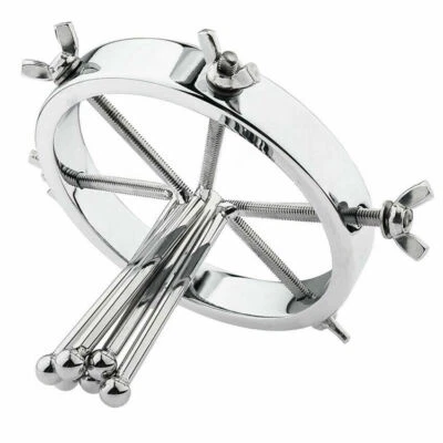 Esparcidor Dilatador Espéculo Espejo Ano Macho Dilatador Extremo Acero Inoxidable Foto 1 de 4