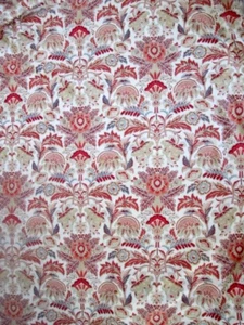 RALPH LAUREN Baumwolle Full-Queen Bettbezug & 2 Kissenbezüge -- Paisley & Streifen. - Bild 1 von 12