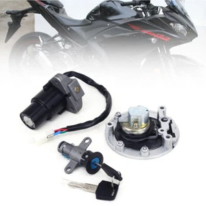 Ignition Switch Fuel Gas Cap Seat Lock Key Fits For Yamaha TZR125 TZR150 - Picture 1 of 20