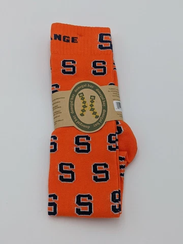 Donegal Bay Syracuse Orange And Blue Tube Socks, One Pair, Orange SU Cover