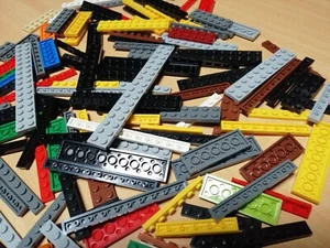 LEGO Großes Konvolut lange schmale PLATTEN viele Farben und Längen Plates - Bild 1 von 8