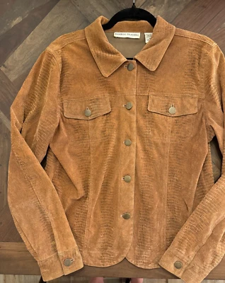 Chaqueta para mujer Bamboo Trader marrón serpiente talla M Foto 1 de 4