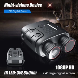 1080P Outdoor Fernglas 5X Digital Zoom Teleskop Infrarot Tag/Nacht Sicht Kit - Bild 1 von 18
