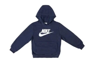 Nike Kids' Club Fleece Sportswear Pullover Hoodie, Midnight Navy - Picture 1 of 2
