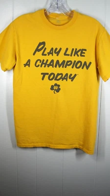 Camiseta Adidas Niños Pequeña ND "Juega como un Campeón Hoy" Clásica Transpirable Logo Foto 1 de 4