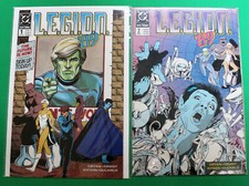 "L.E.G.I.O.N. '89" LOT - 1989 - 2 ISSUES #1 & #2 - HIGH GRADE DC COPPER AGE