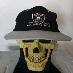 Vintage Jesus Christian Rapture Raiders Parody Snap Back Hat Cap - Picture 1 of 8