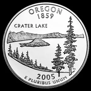 2005-S 25C State Quarter Oregon GDC Proof CN CLAD (I choose) - Picture 1 of 2