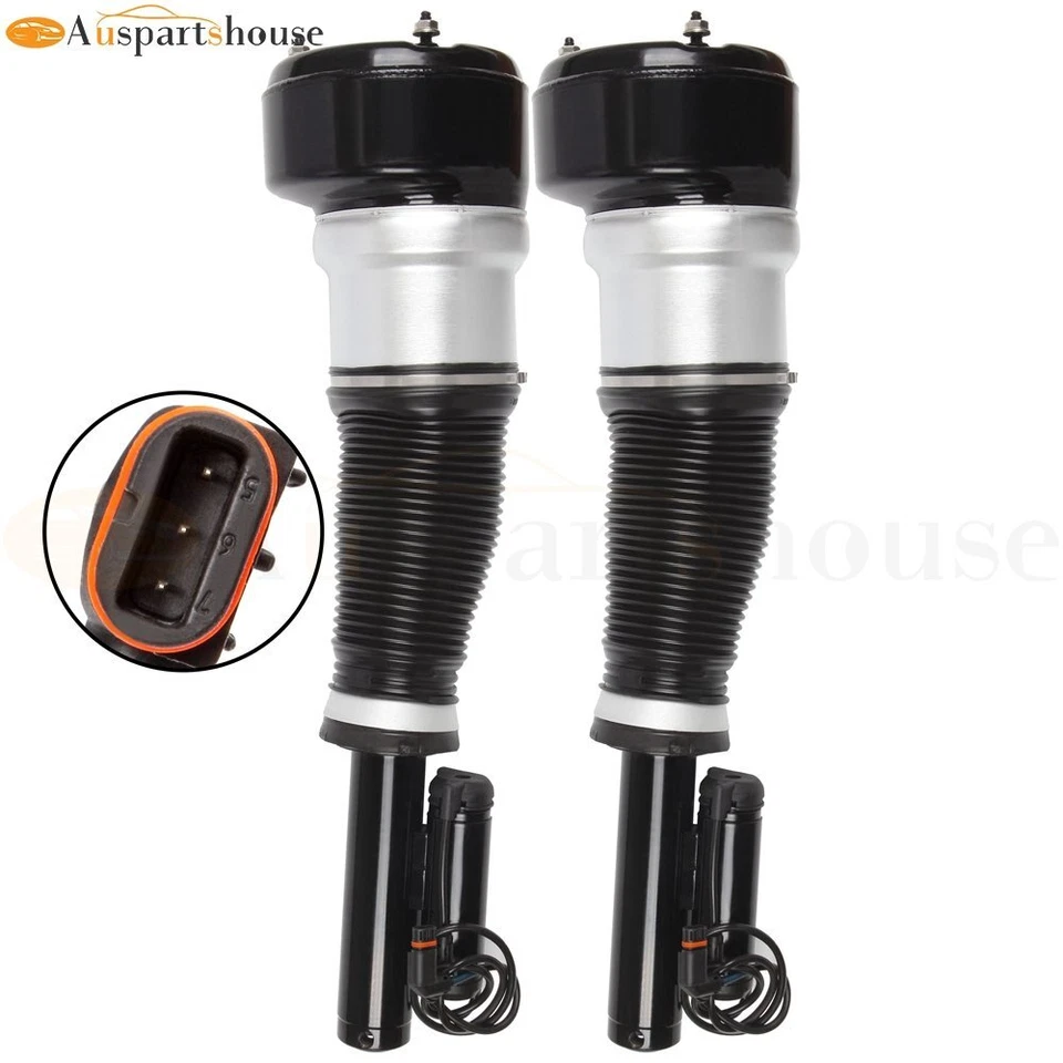 Pair Front Air Suspension Shock For Mercedes-Benz CL63 AMG CL550 S500 S550 5.5L - Image 1 of 4