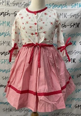 Niñas WDW Bien Vestido Lobo Rosa Sue Vestido Talla 6 años Usado en Excelente Condición Foto 1 de 4