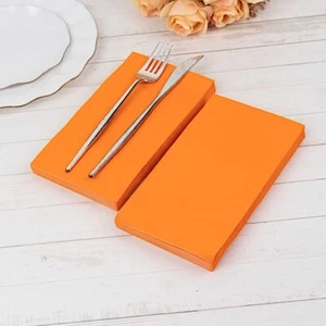 50 Plain Soft 2 Ply Dinner Table Cocktail Paper NAPKINS Party Events Decorations - Picture 1 of 202