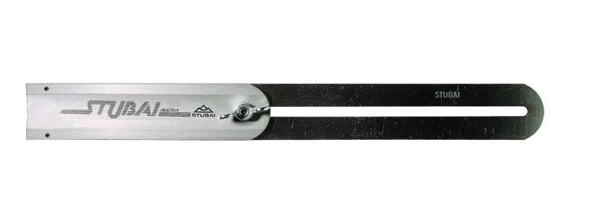 STUBAI Gehrmaß Alu beweglich 3440030 Gehrmass Winkel Schiene 300 mm Schenkel 35 - Bild 1 von 2