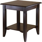 Winsome Wood Nolan Occasional Table, 20.00 x x 21.97 Inches, Cappuccino 