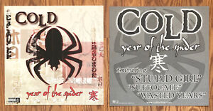 Cold Double Sided Promotional Album Flat 2003