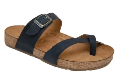 Haflinger Sandalen JUNO Country marine blau Leder 819079 NEU