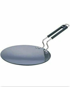 30 CM & 27,5 CM hart eloxiert Tawa Roti Naan Chapatti Flachbrotmacher Tawa - Bild 1 von 4