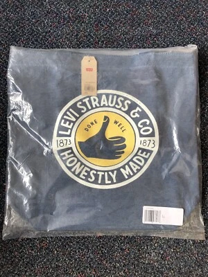 Limited Edition Deadstock Dan Cassaro Vintage Logo Levi Strauss and Co. Tote Bag - Image 1 of 3