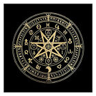 Riple Moon Goddess Tarot Cloth Divination Cards Velvet Mat Tablecloth Decor