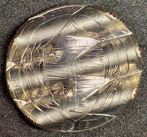 Uncirc. 2015-D Mint Cancelled / Waffled Homestead ATB National Park 25¢ - Picture 1 of 2