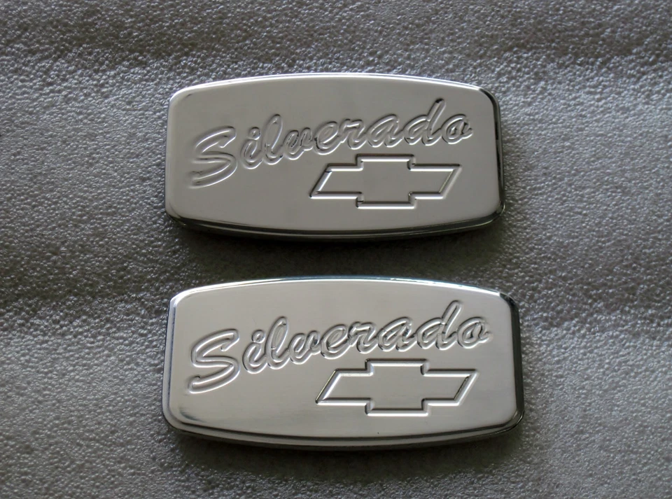 Silverado Billet pillar emblem NEW DESIGN - Image 1 of 1