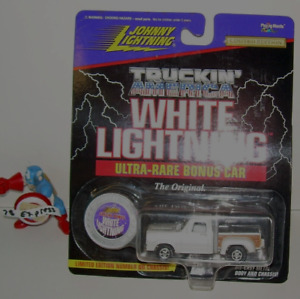 1978 Dodge Li'l Red Express White Johnny Lightning MOC #374 L.E. Truckin America