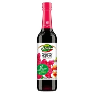 Lowicz Raspberry Syrup 400Ml Pack of 6 - Picture 1 of 1