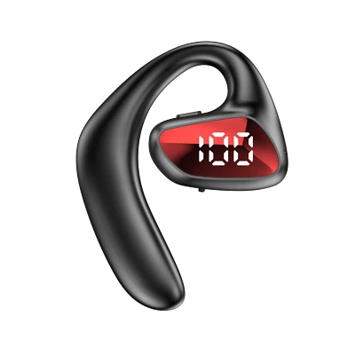 Single Earphone Bluetooth Open Ear Earbud Hands-free Call Headphone with MIC - Image 1 of 4